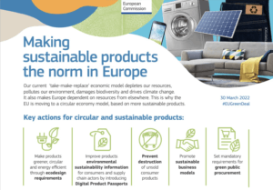 Making Sustainable Products the Norm in Europe
